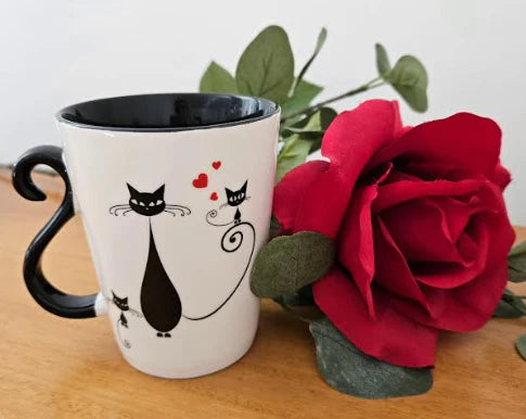 ➔ Tazza Miau in Porcellana 350 ml - Veroni