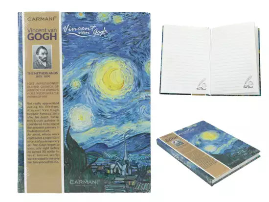 ➔ Block notes - Notte stellata, Vincent Van Gogh - Carmani